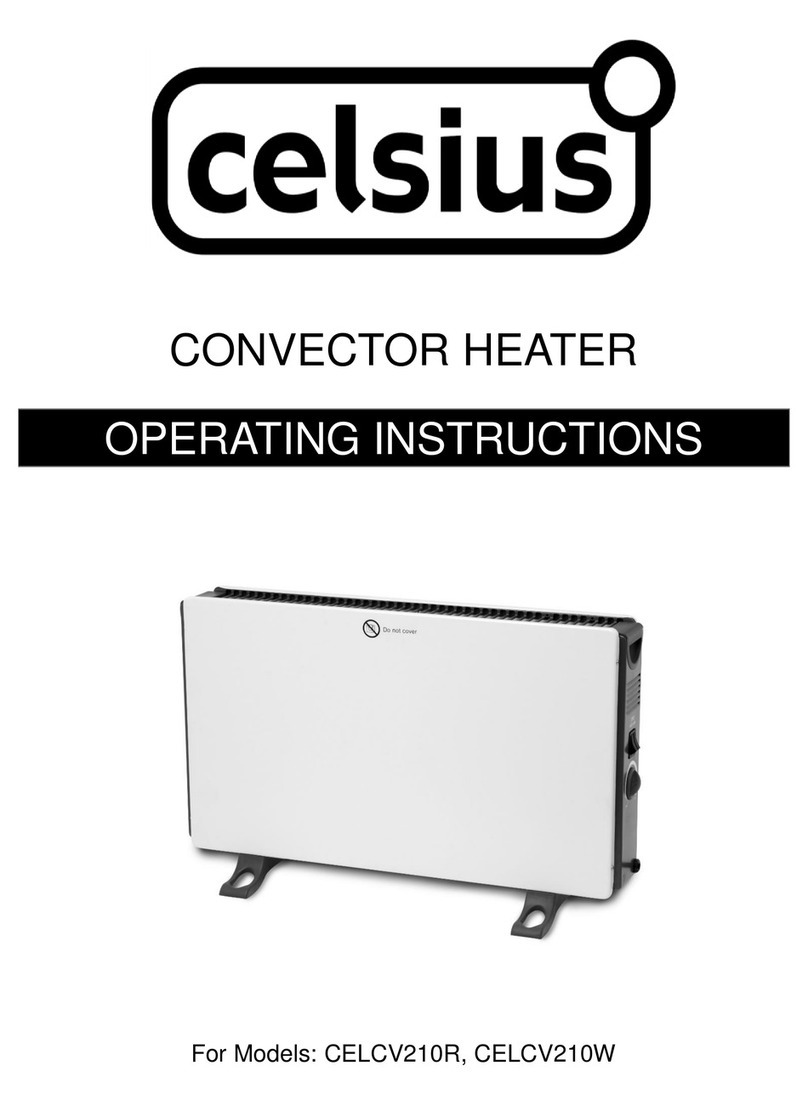 Celsius CELCV210R User manual
