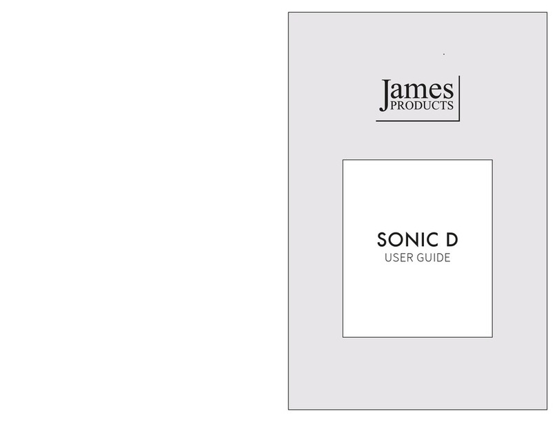 James SONIC D user guide