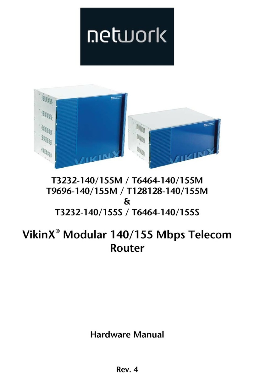 Network Electronics VikinX T3232-140 Hardware manual Network Electronics VikinX T3232-140 Hardware manual