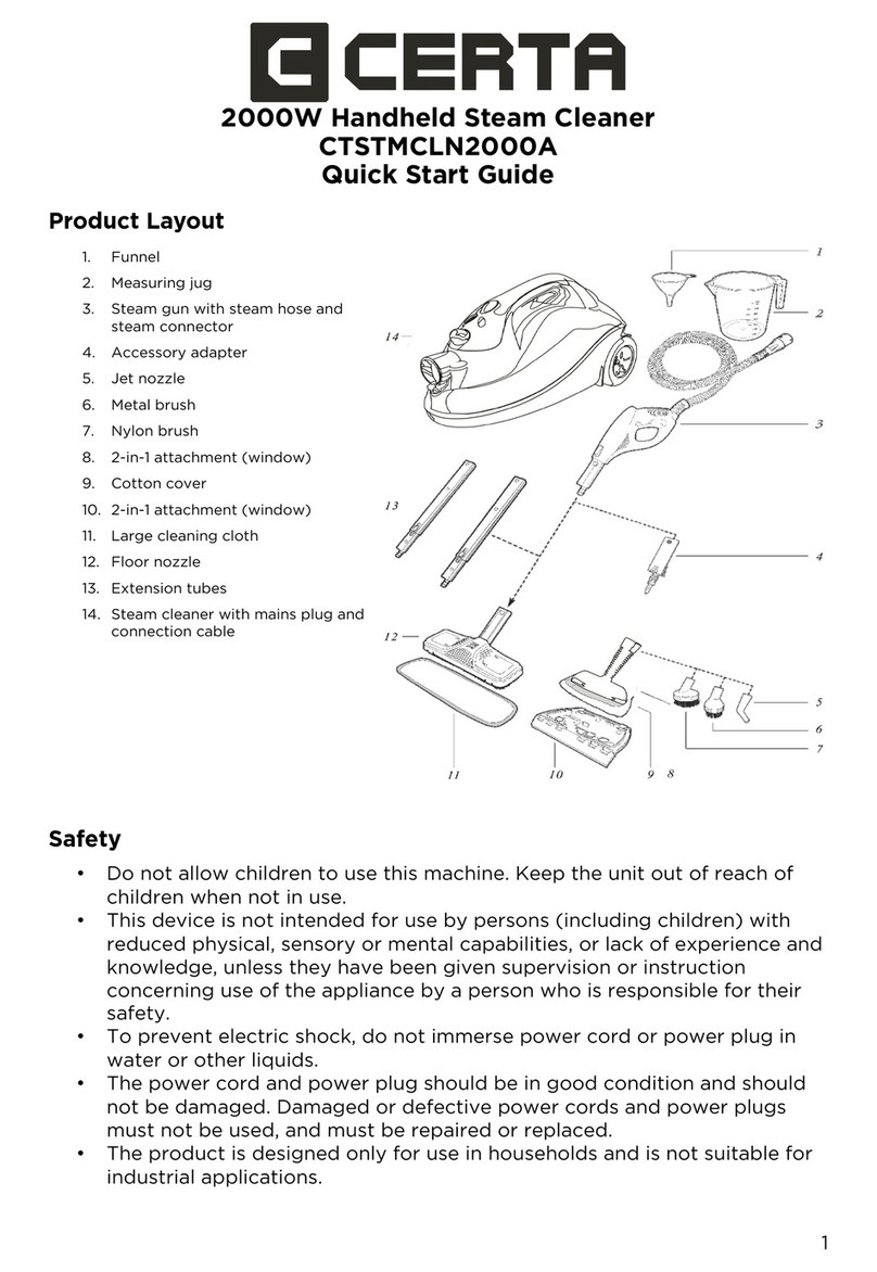 Certa CTSTMCLN2000A quick start guide