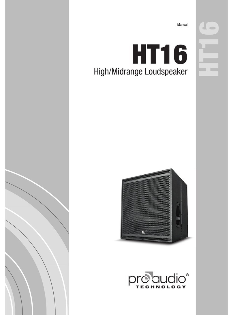 ProAudio HT16 Assembly instructions