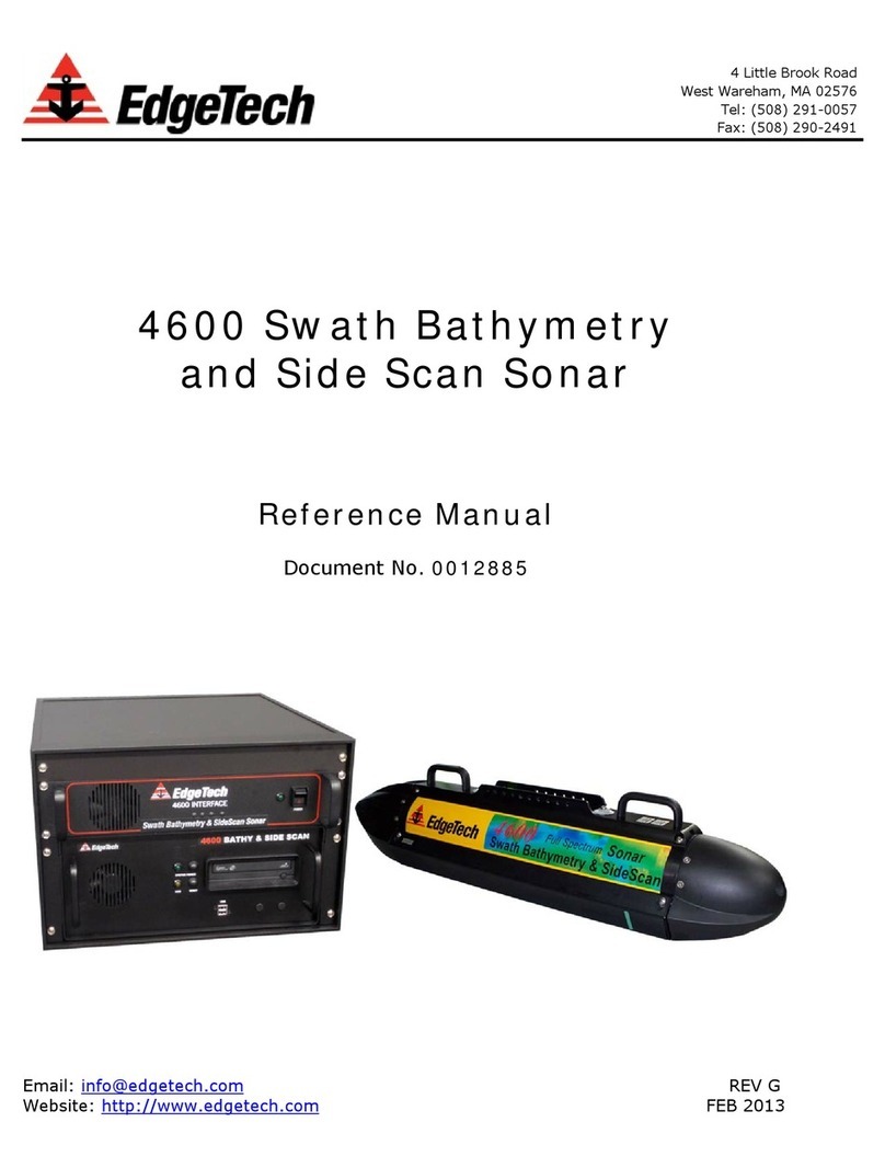Edgetech 4600 User manual
