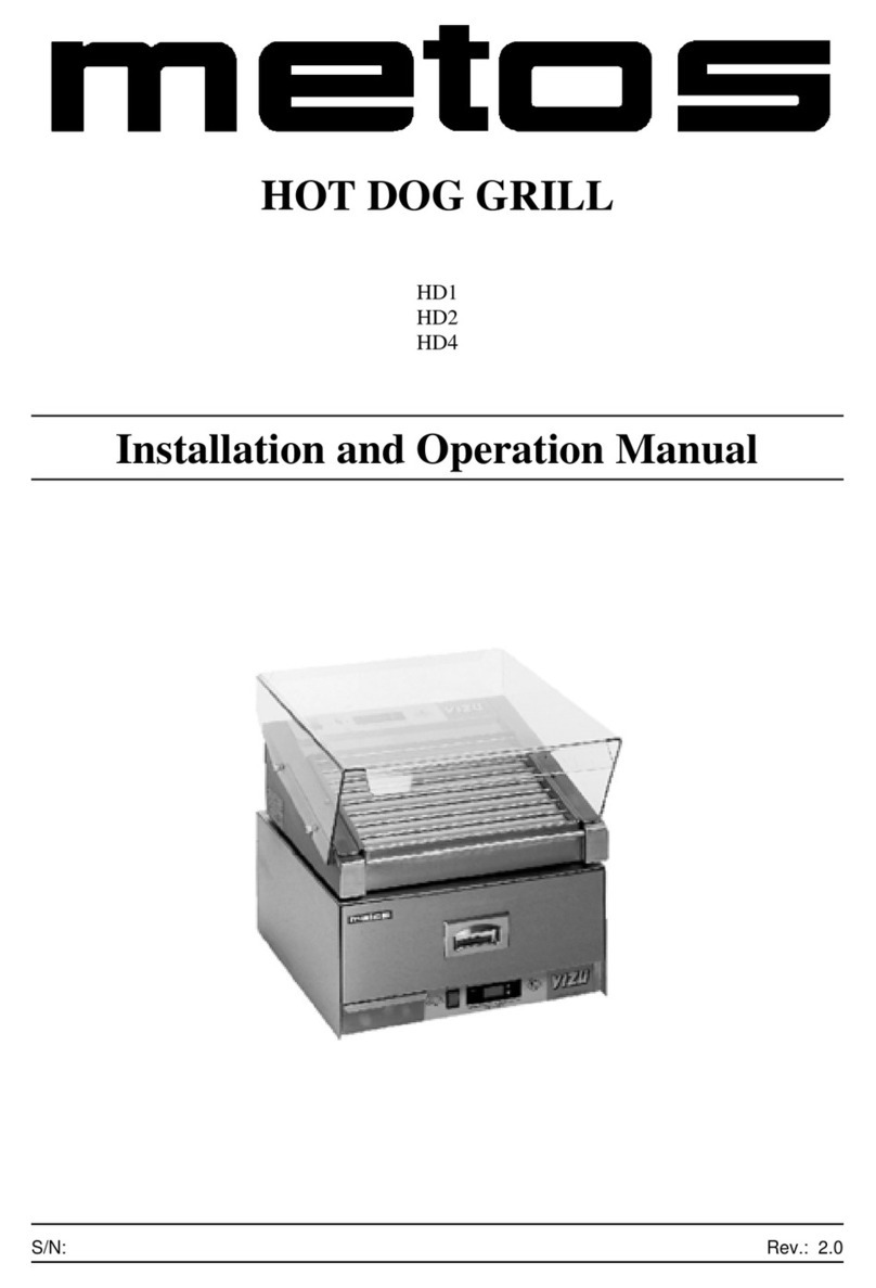 Metos HD1 User manual