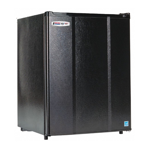 Micro fridge 2.3MF4R User manual