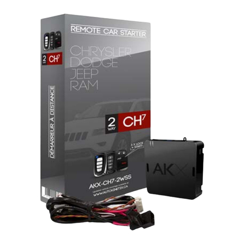 Automotive Data Solutions AKX-CH7-2WSS User manual Automotive Data Solutions AKX-CH7-2WSS User manual