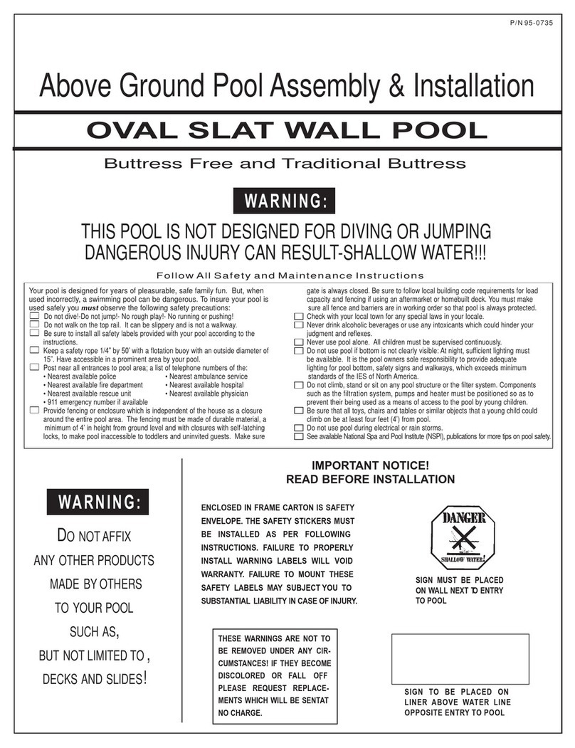 BackYardCity Pool Bermuda Assembly & installation