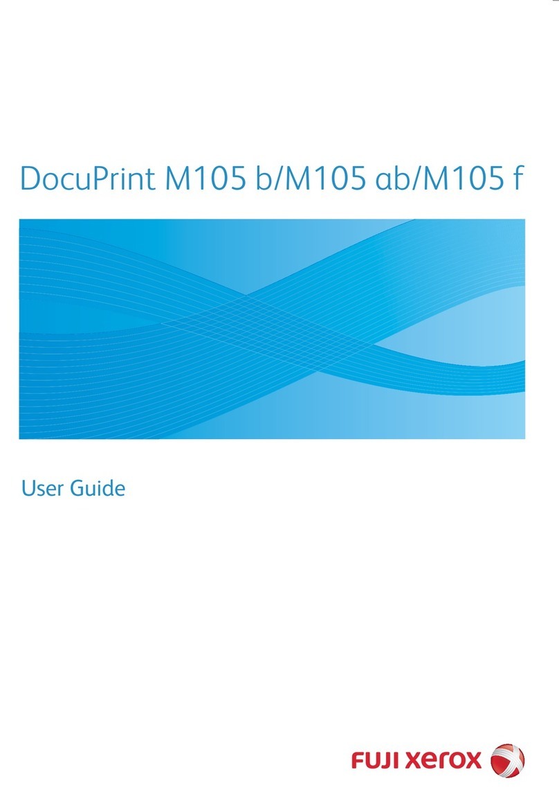 Fuji Xerox DocuPrint M105 f user guide