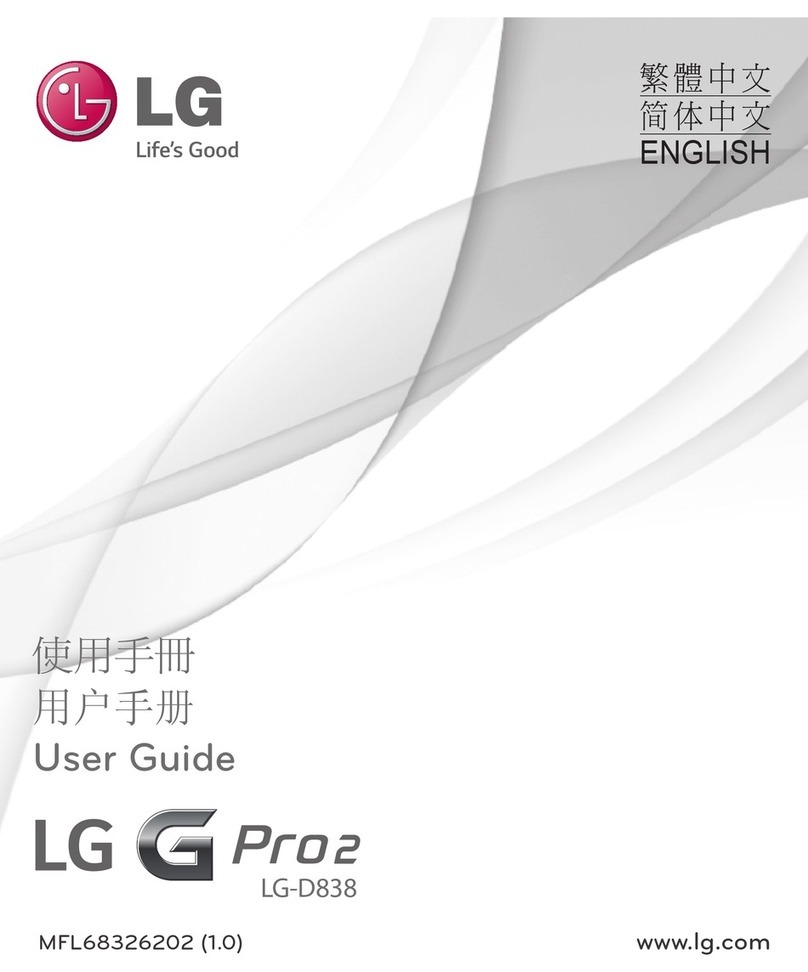LG G Pro 2 LG-D838 User manual