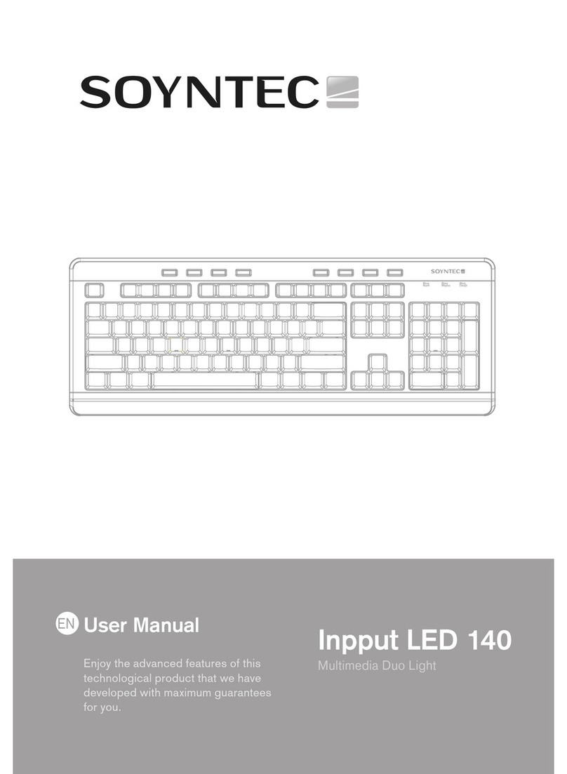 Soyntec Inpput LED 140 user manual
