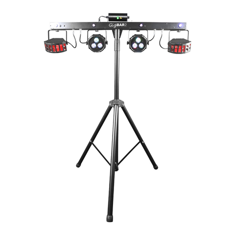 Chauvet GigBAR IRC user manual