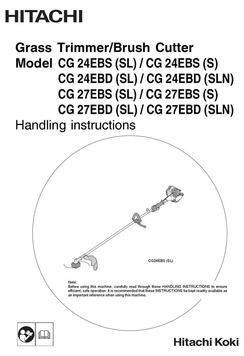 Hitachi CG 24EBS Series User manual