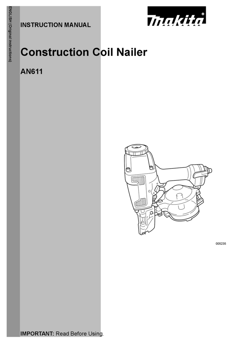Makita AN611 User manual Makita AN611 User manual