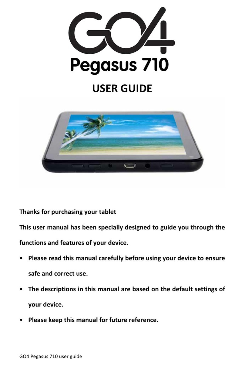 GO4 Pegasus 710 user guide