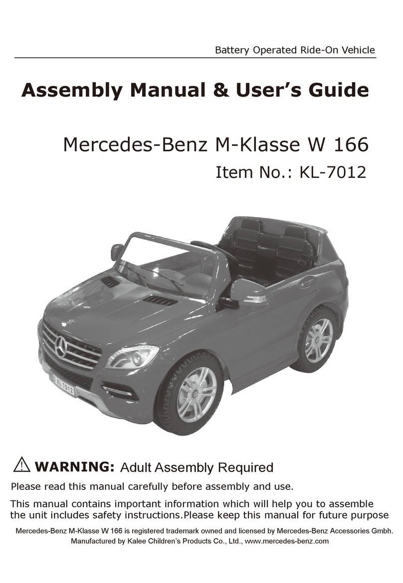 Kalee KL-7012 Assembly manual & user guide