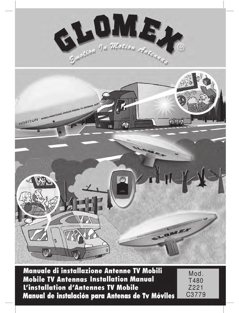 Glomex T480 installation manual