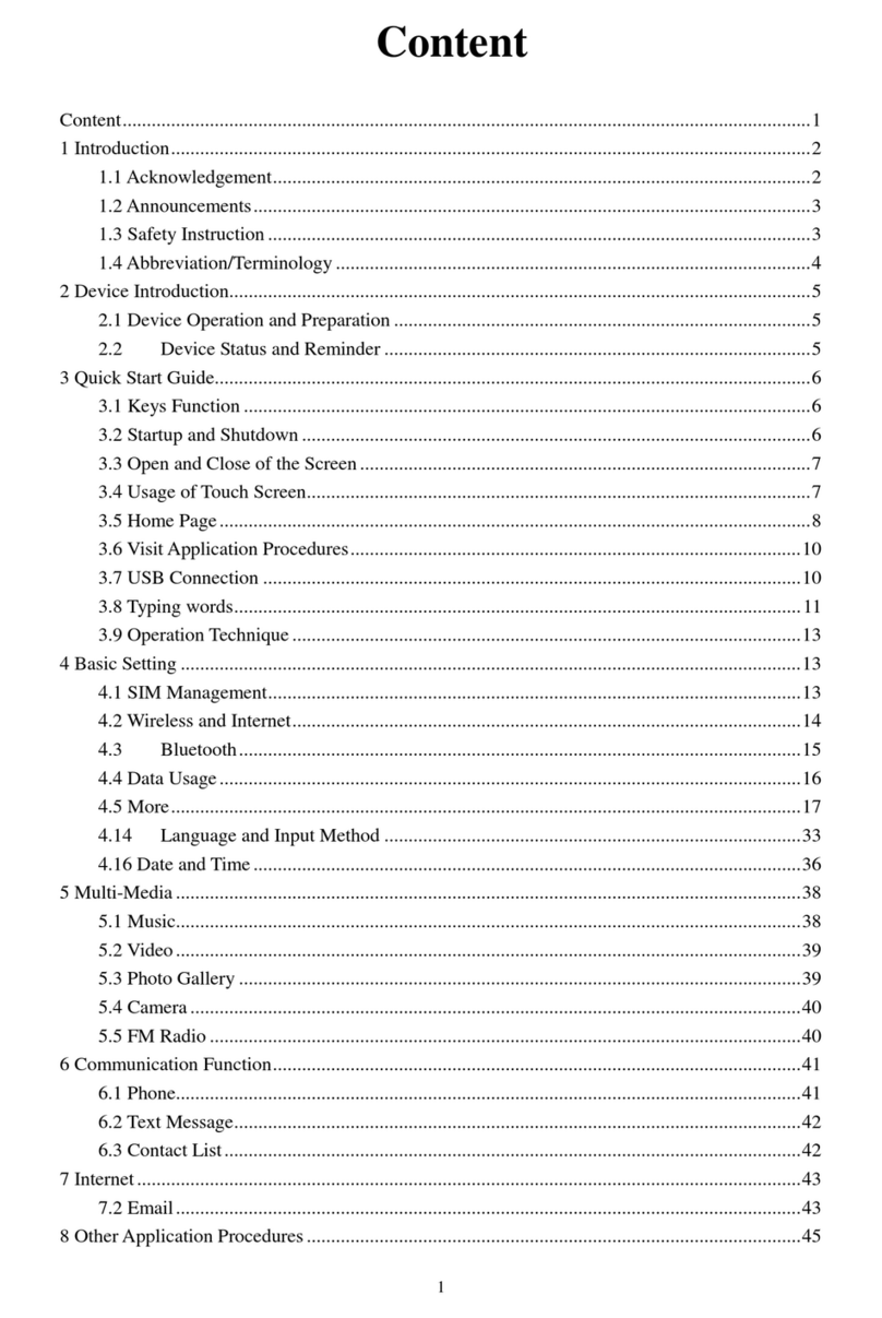 Lava QPAD R704 User manual