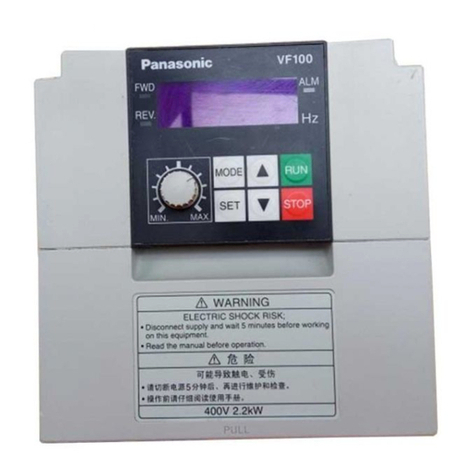 Panasonic VF100 instruction manual