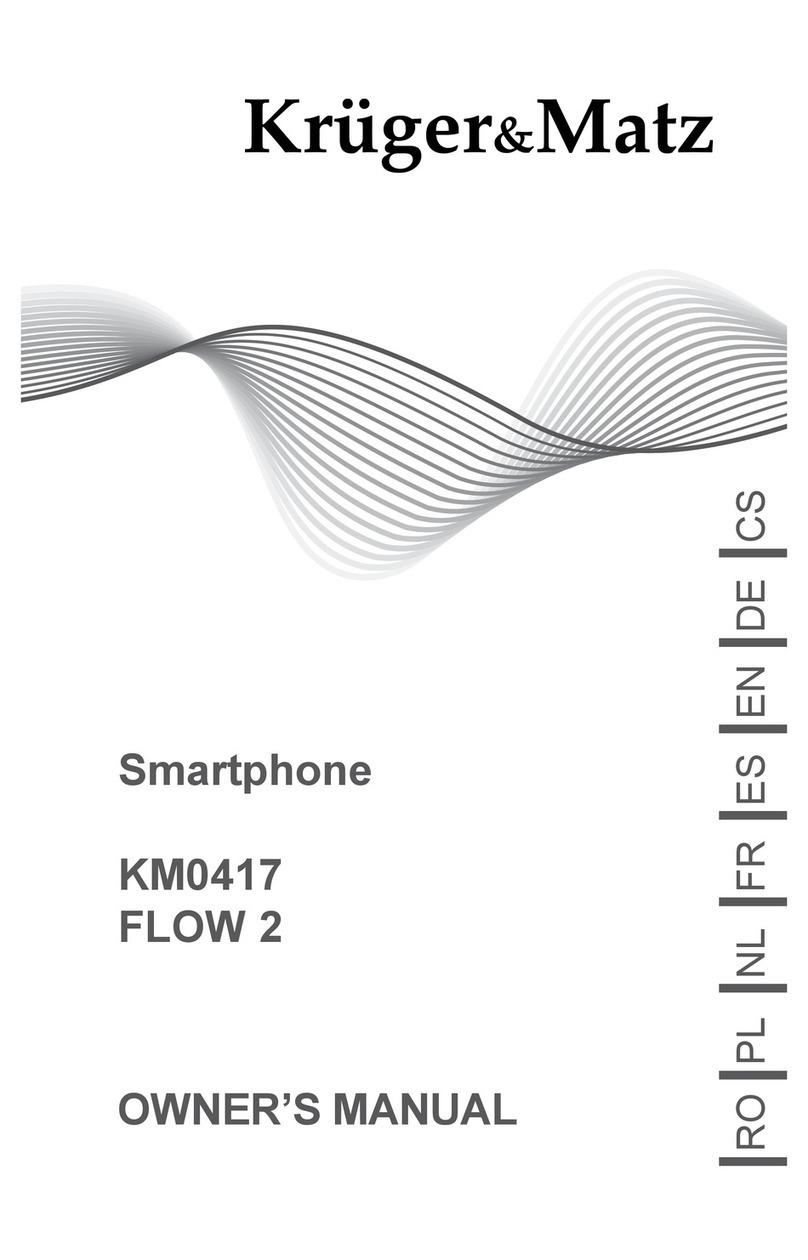 Kruger&Matz KM0417 (FLOW 2) User manual Kruger&Matz KM0417 (FLOW 2) User manual