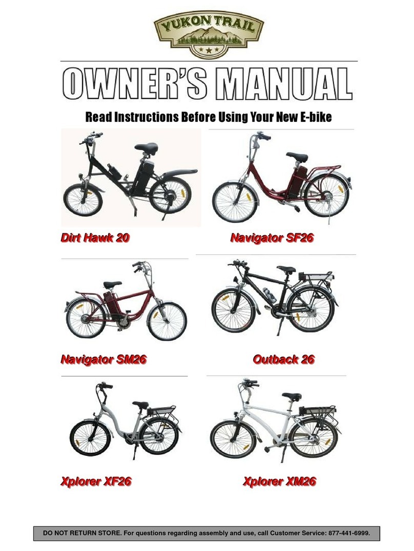 Yukon Trail Dirt Hawk 20 owner's manual