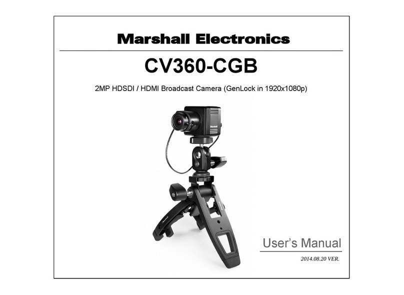 Marshall Electronics CV360-CGB User manual