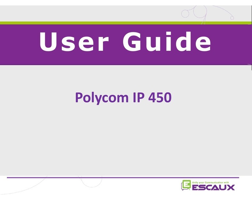 Polycom SoundPoint IP 450 User manual