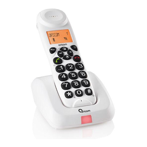Oricom eco85 DECT user guide