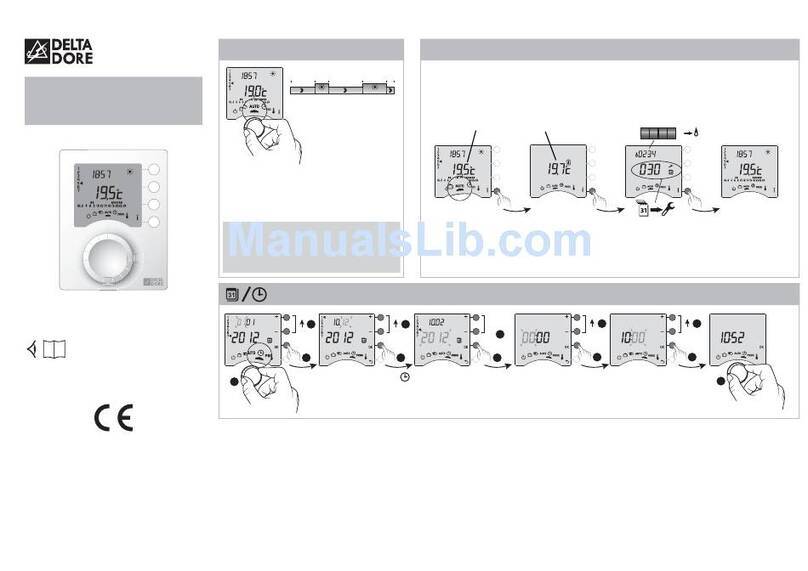 DELTA DORE TYBOX 117 User manual