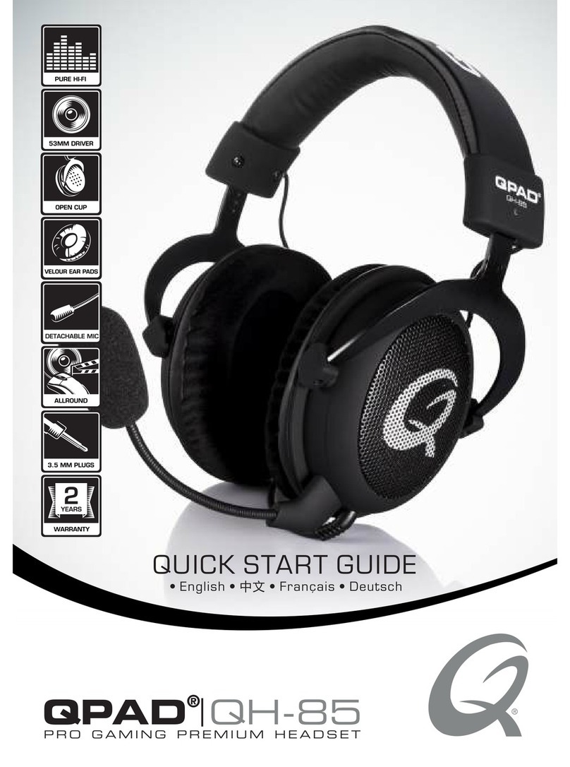 Qpad QH-85 quick start guide