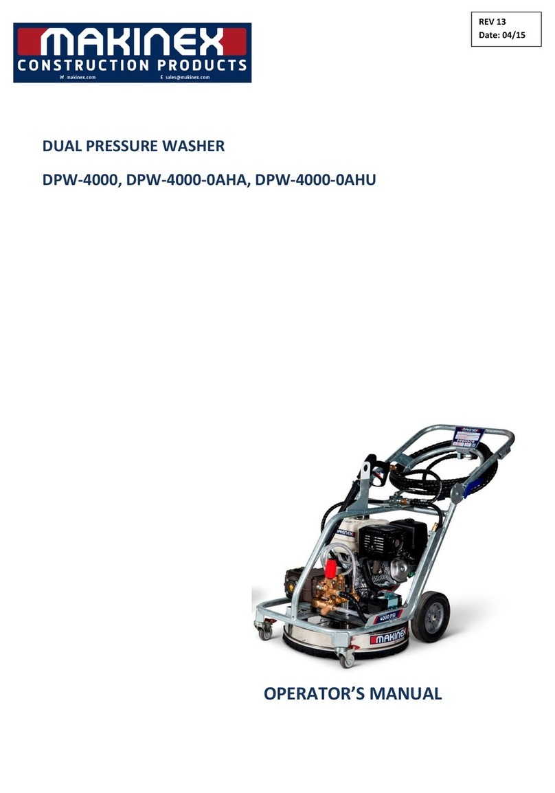 MAKINEX DPW-4000 Operator's manual