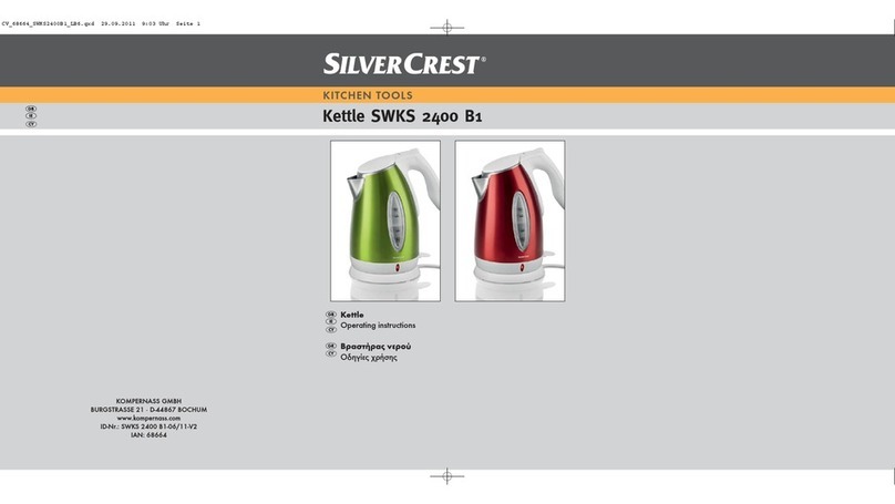 Silvercrest SWKS 2400 B1 User manual