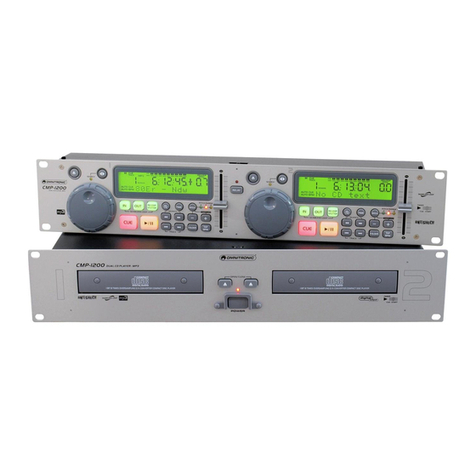 Omnitronic CMP-1200 User manual