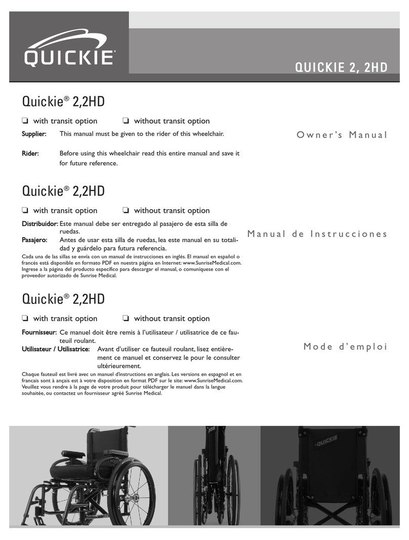 Quickie 2 User manual