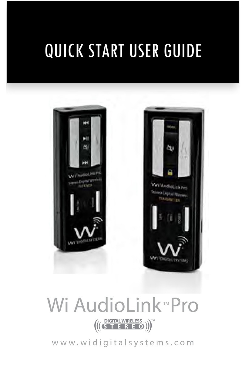 Wi Digital Systems Wi AudioLink Pro Quick start user guide