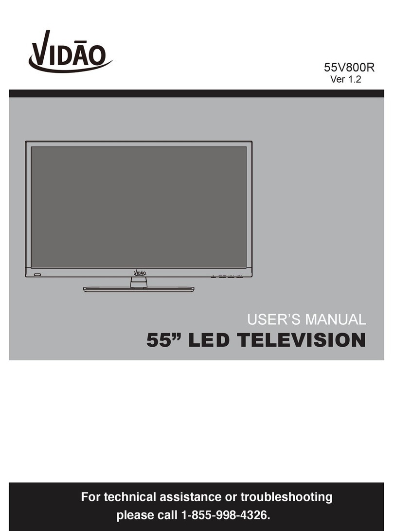 Vidao 55V800R User manual