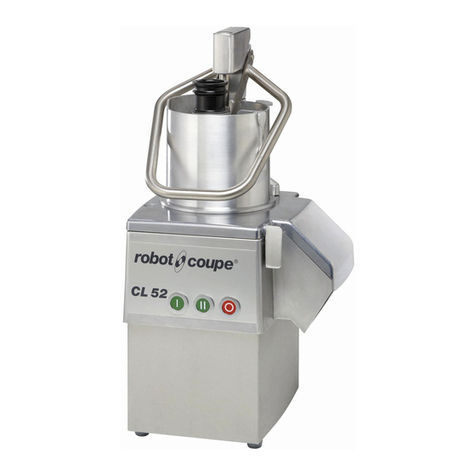 Robot Coupe CL 52 E User instructions