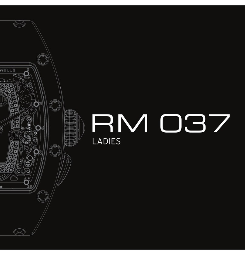 Richard Mille RM 037 Ladies user guide