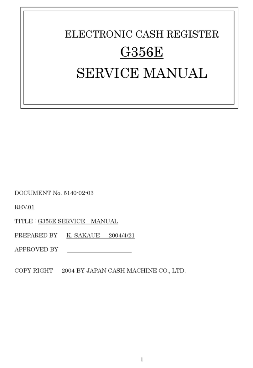Japan Cach Machine G356E Service manual