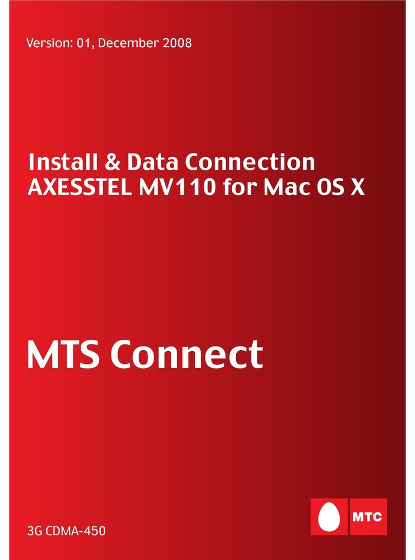 MTS Systems 3G CDMA-450 Install & data connection