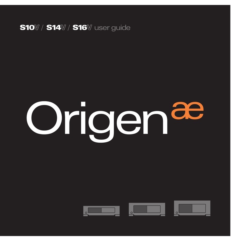 Origen ae S10V user guide