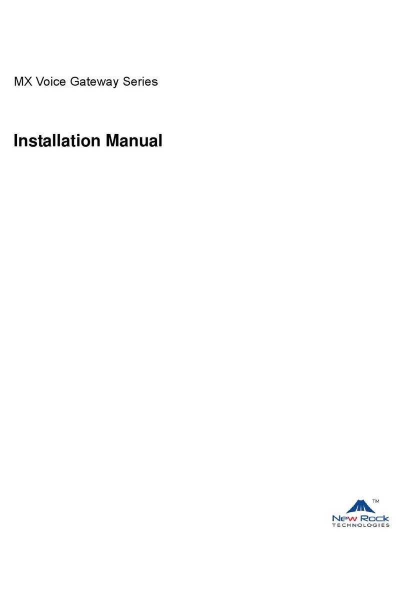 New Rock Technologies MX8 User manual