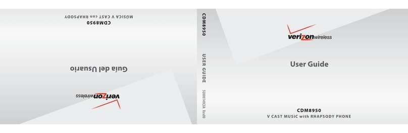 Verizon Wireless CDM8950 User manual Verizon Wireless CDM8950 User manual