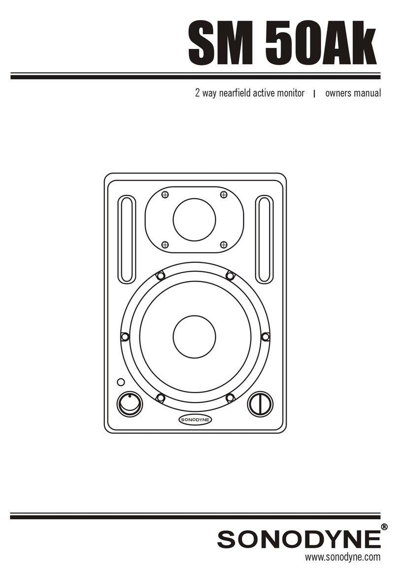 Sonodyne SM 50Ak owner's manual