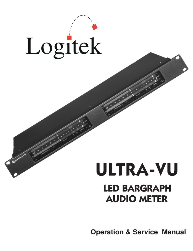 Logitek ULTRA-VU Operation & service manual