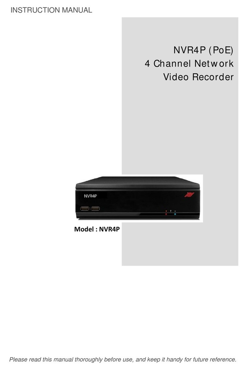 Advanced Technology Video NVR4P User manual