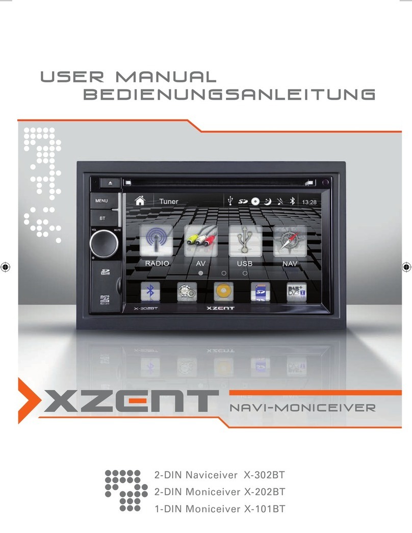 XZENT X-302BT user manual