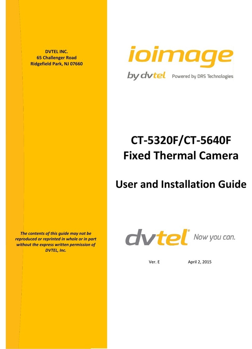 DVTEL ioimage CT-5320F User and installation guide