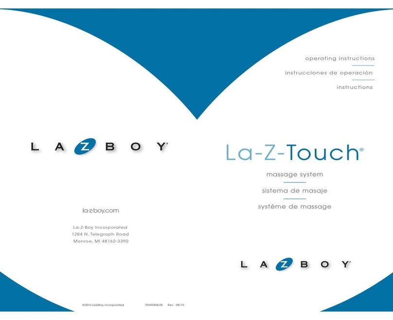 LAZBOY La-Z-Touch User manual LAZBOY La-Z-Touch User manual