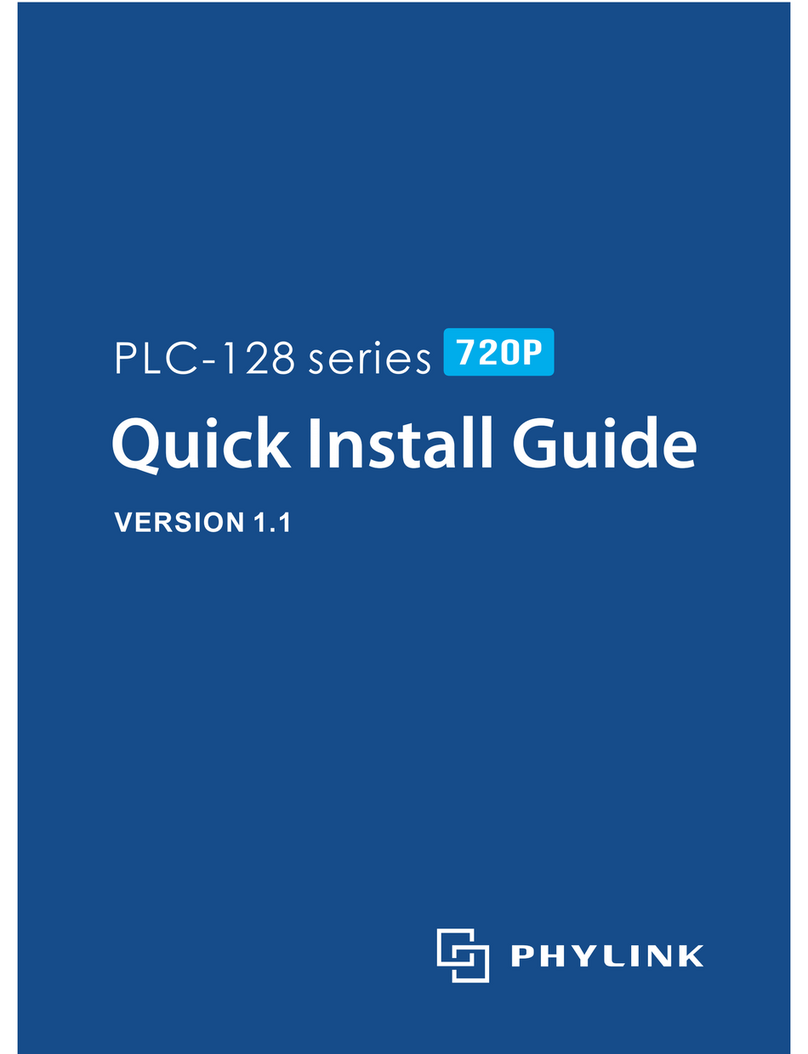 Phylink PLC-128 Series User manual