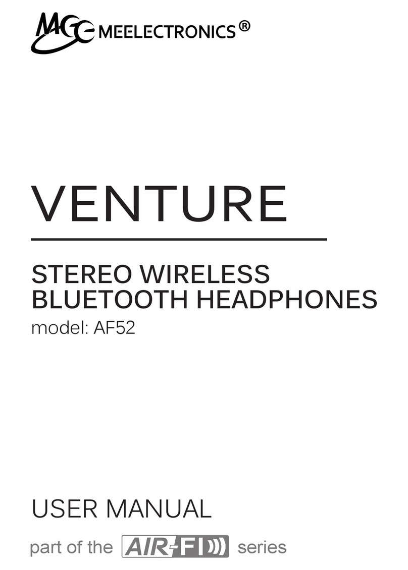 Meelectronics VENTURE AF52 user manual