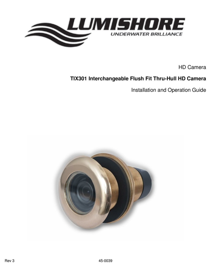 lumishore TIX301 Installation and operation guide